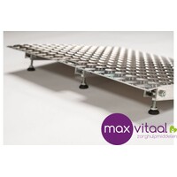 Verstelbare aluminium drempelhulpen 7,5 - 10 cm