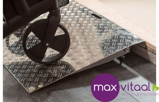 Verstelbare aluminium drempelhulpen 7,5 - 10 cm