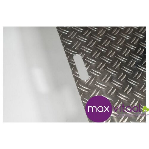 Verstelbare aluminium drempelhulpen 7,5 - 10 cm