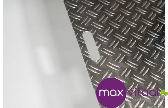 Verstelbare aluminium drempelhulpen 7,5 - 10 cm