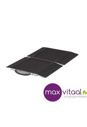 Opvouwbare metalen drempelhulp 76 x 40 cm