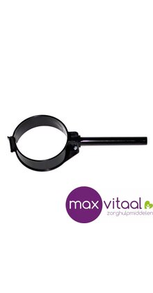 Elleboogkruk Accessoires:  Extra grote gesloten 12 CM, scharnierende manchet per stuk