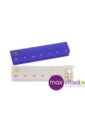 Pillendoos - 7 dagen - 1 vak per dag -