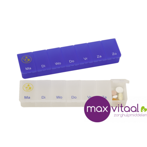 Pillendoos - 7 dagen - 1 vak per dag -