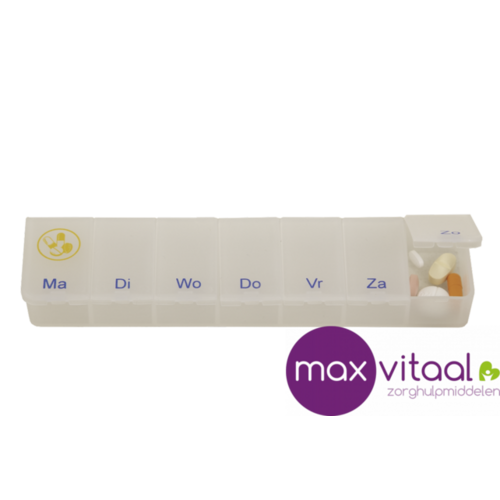 Pillendoos - 7 dagen - 1 vak per dag -