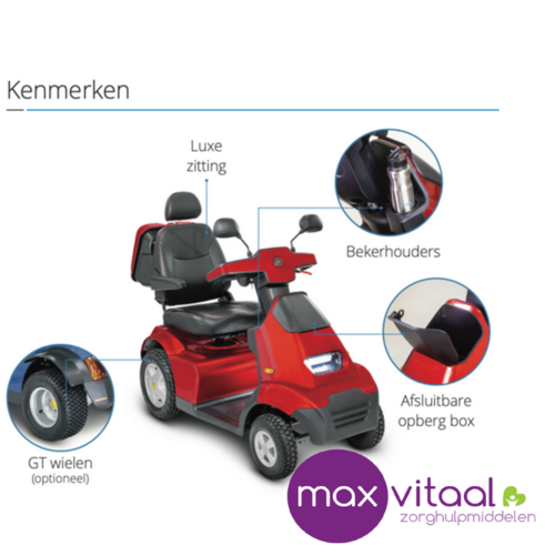 Afikim Breeze S4 PLUS Scootmobiel