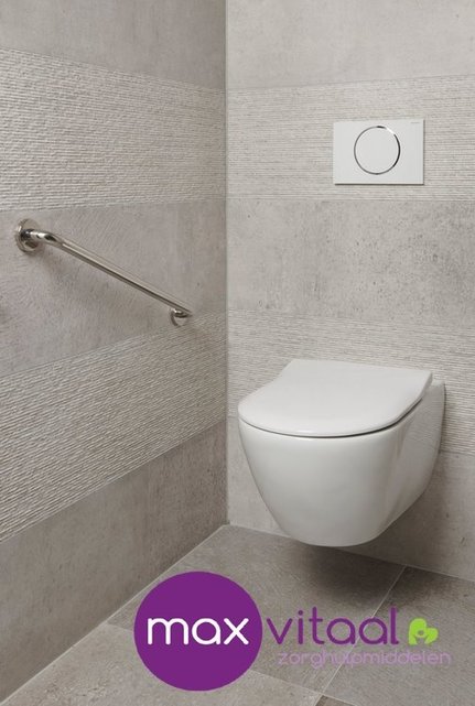 Secucare Wandbeugel RVS geborsteld ø25 Secucare Wandbeugel RVS geborsteld ø25