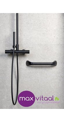 SecuCare Wandbeugel aluminium, zwart/alu