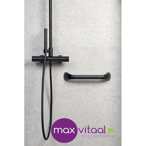 SecuCare Wandbeugel aluminium, zwart/alu