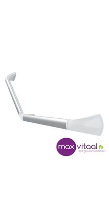 SecuCare Wandbeugel aluminium hoek 45˚, wit