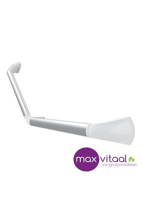 SecuCare Wandbeugel aluminium hoek 45˚, wit