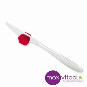 Bestekhouder mes rood