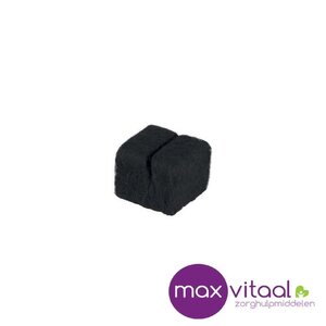 Bestekhouder mes zwart