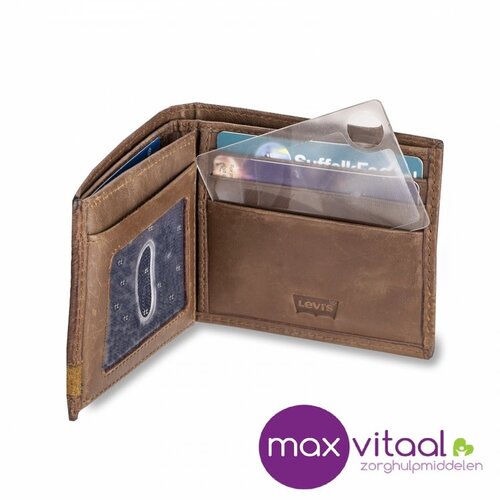 Vergrootglas visitekaartje 8,5x5cm (per 2 stuks)