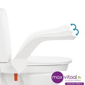 Etac My-Loo toiletverhoger vaste montage met armsteunen