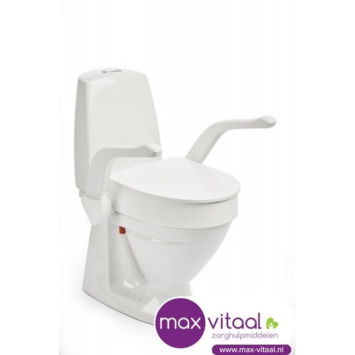 Etac My-Loo toiletverhoger vaste montage met armsteunen