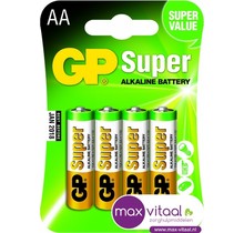 Batterijen AA blister 4 stuks