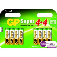 Batterijen AA multipack 8 stuks