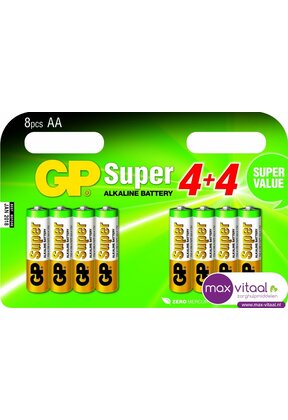 Batterijen AA multipack 8 stuks