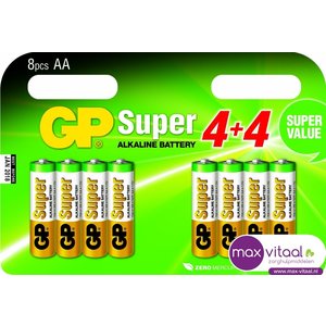 Batterijen AA multipack 8 stuks