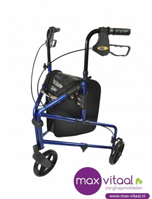 Aluminium 3-wiel Rollator - Aluminium 3-wiel Rollator -