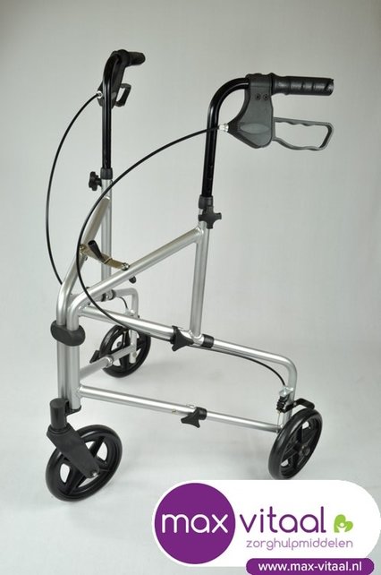 Aluminium 3-wiel Rollator - Aluminium 3-wiel Rollator -