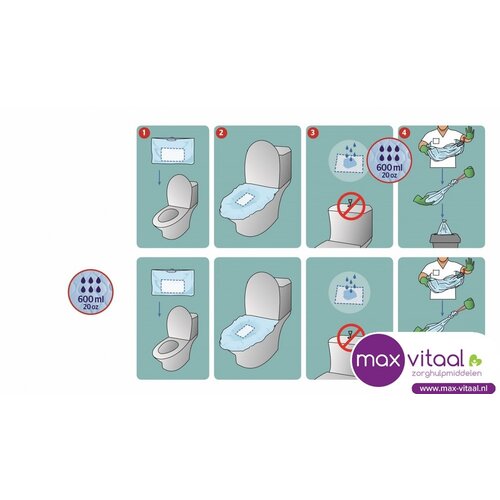 Hygiënische opvangzakkken - toilet (20 st.)