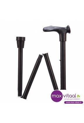 Opvouwbare wandelstok comfortgrip -