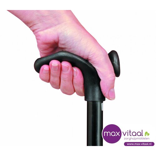 Opvouwbare wandelstok comfortgrip -