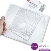 Vergrootglas plat - hard 28x21,5cm - vergroot 2x