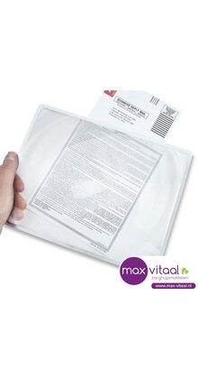 Vergrootglas plat - hard 28x21,5cm - vergroot 2x