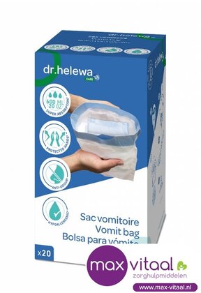 Hygiënische opvangzakken - braaksel (20st)