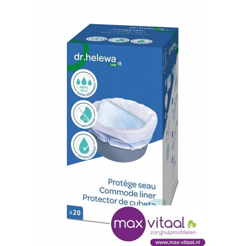 Hygiënische opvangzakken - toiletstoel (20 st.)