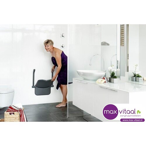 Relax douchezitting met armsteunen -
