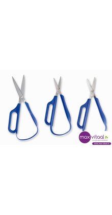 Schaar met groot oog - rond 45 mm linkshandig