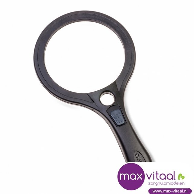 Vergrootglas rond met ledverlichting -