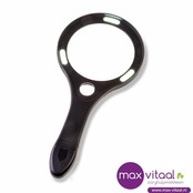 Vergrootglas rond met ledverlichting -
