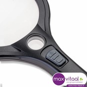 Vergrootglas rond met ledverlichting -