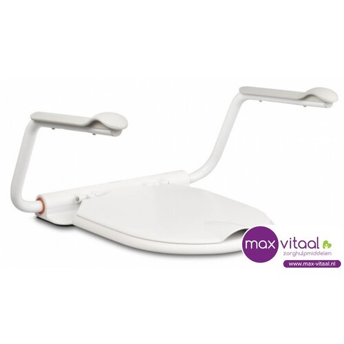 Support toiletbril met armsteunen