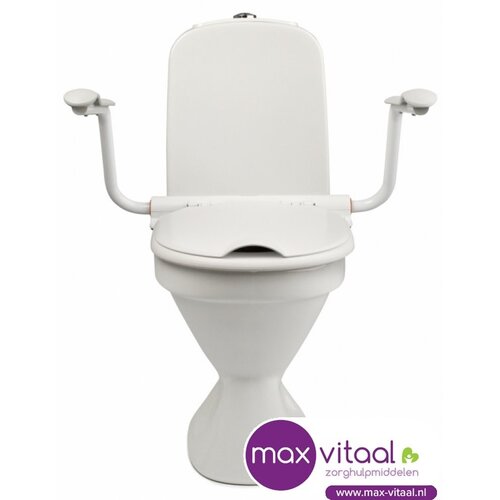 Support toiletbril met armsteunen