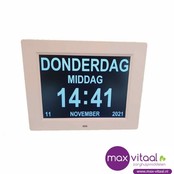 Digitale kalenderklok scherm dia 25cm