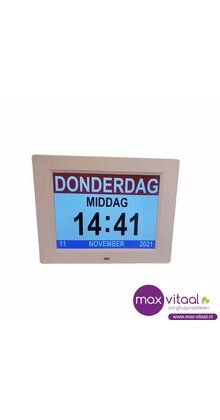 Digitale kalenderklok scherm dia 25cm