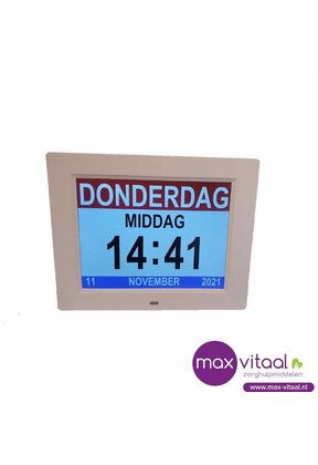 Digitale kalenderklok scherm dia 25cm
