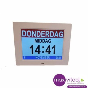 Digitale kalenderklok scherm dia 25cm