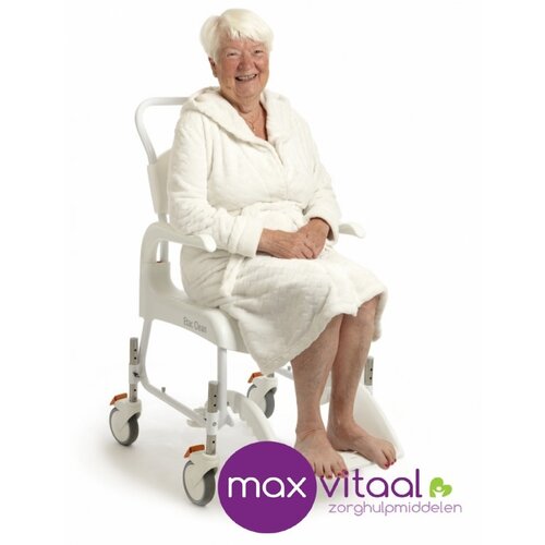 Clean douchestoel in hoogte verstelbaar