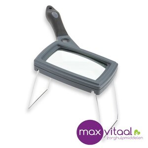 Vergrootglas rechthoek 12,5x24cm