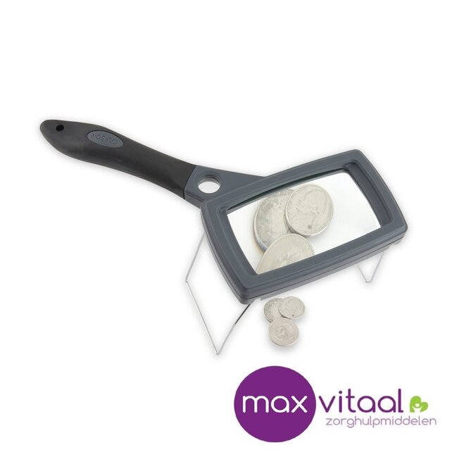 Vergrootglas rechthoek 12,5x24cm