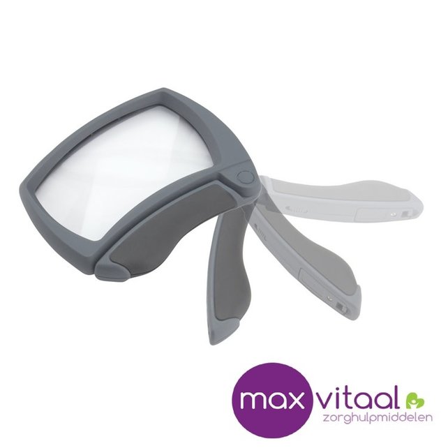 Vergrootglas opvouwbaar met ledverlichting Vergrootglas opvouwbaar met ledverlichting