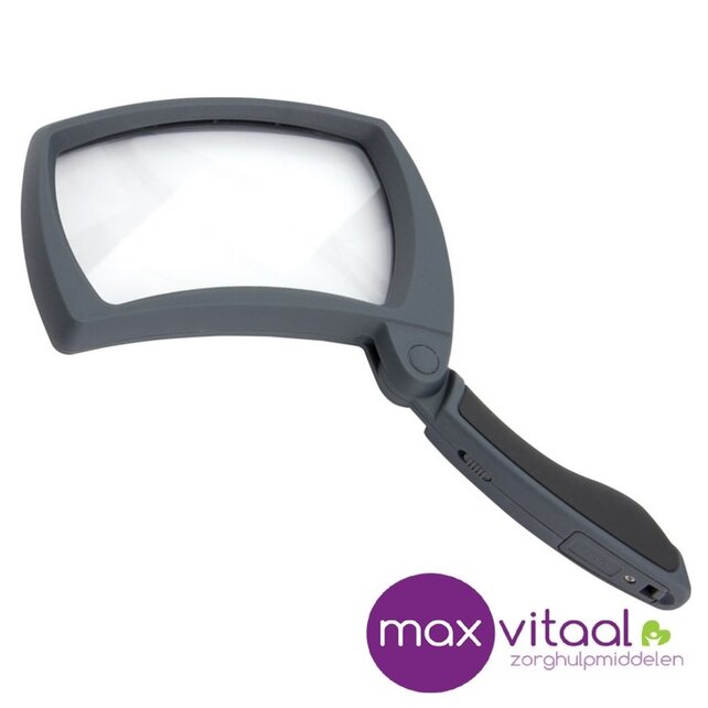 Vergrootglas opvouwbaar met ledverlichting Vergrootglas opvouwbaar met ledverlichting