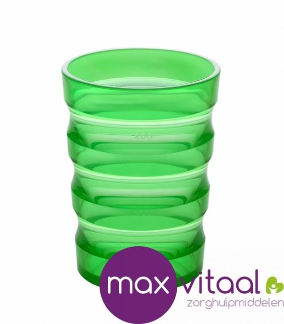 Drinkbeker geribbeld Sure Grip -